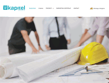 Tablet Screenshot of kapitel.hr